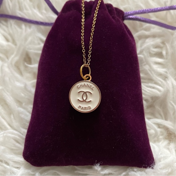 CHANEL Jewelry - Chanel Reworked Button Necklace